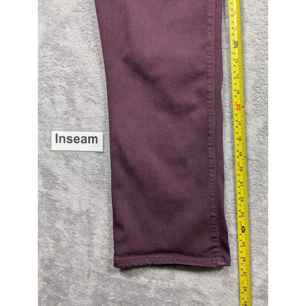 Gloria Vanderbilt Marilyn Straight Jeans Womens Size 10 30 Waist Plum Casual - Picture 7 of 9